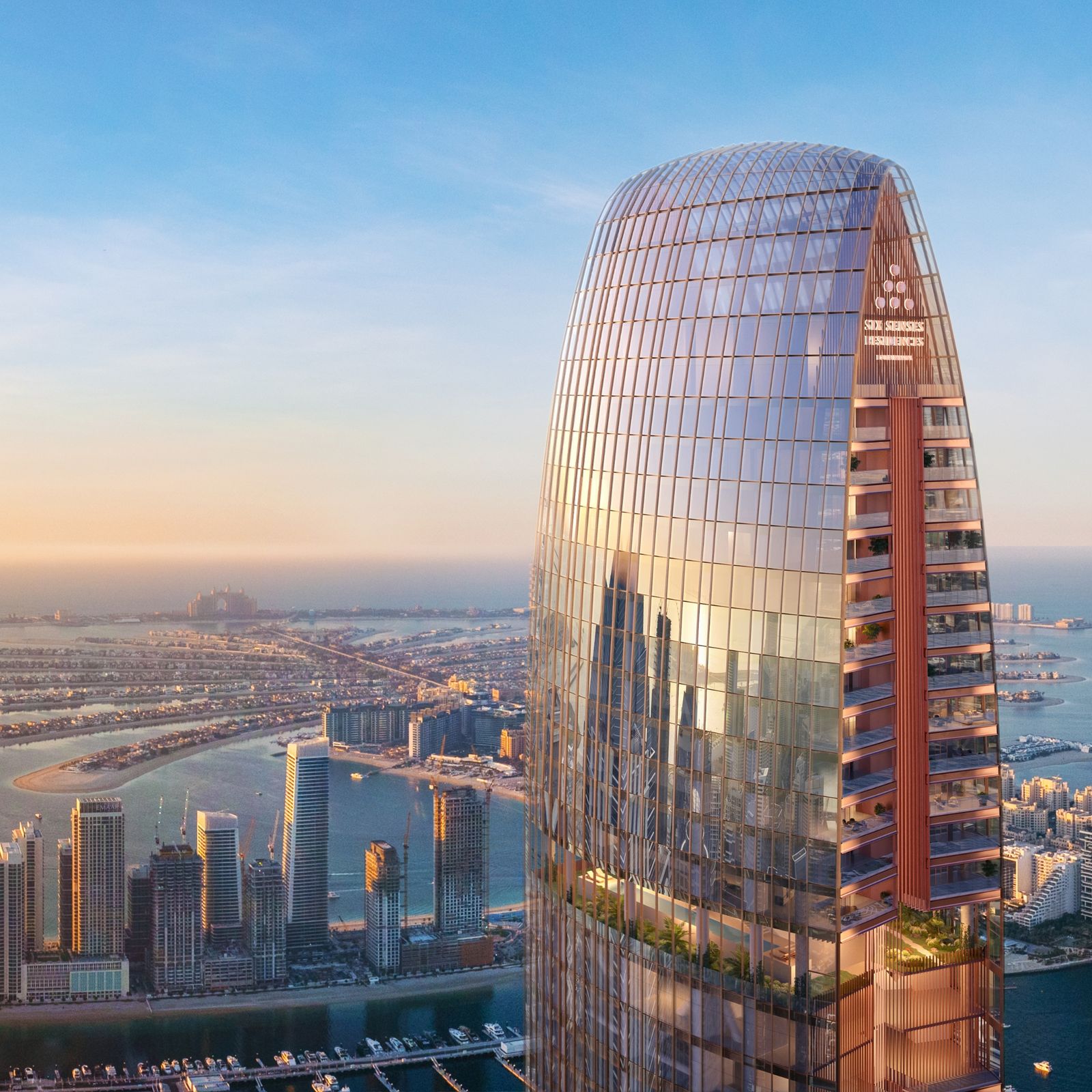 Six Senses Residences Dubai Marina tower